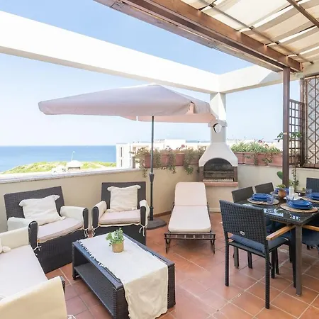 アパート Terrazza Vista Mare Ad - Attico Calabona